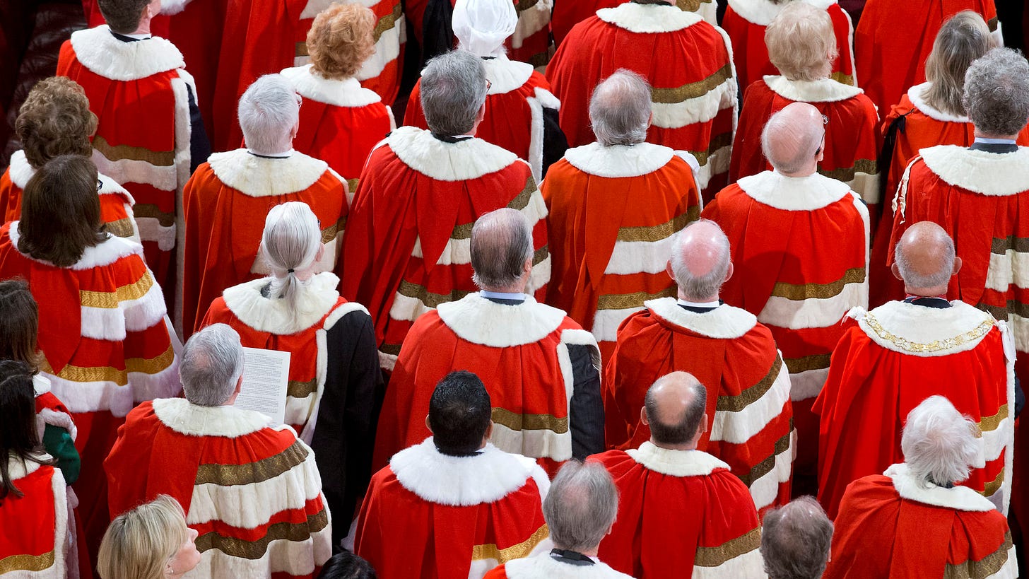 Tories focus on major overhaul of House of Lords | Financial Times