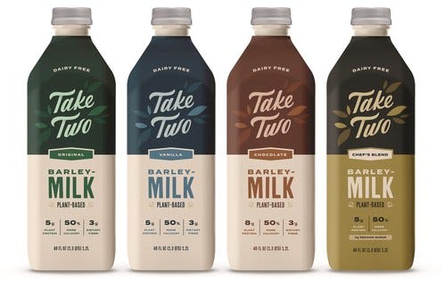 Take Two Foods is proud to announce the launch of the world’s first Barleymilk into grocery stores, coffee shops, and cafes across the Pacific Northwest and Los Angeles.