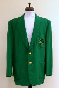 Thrift Store Green Jacket Source: Golf Digest