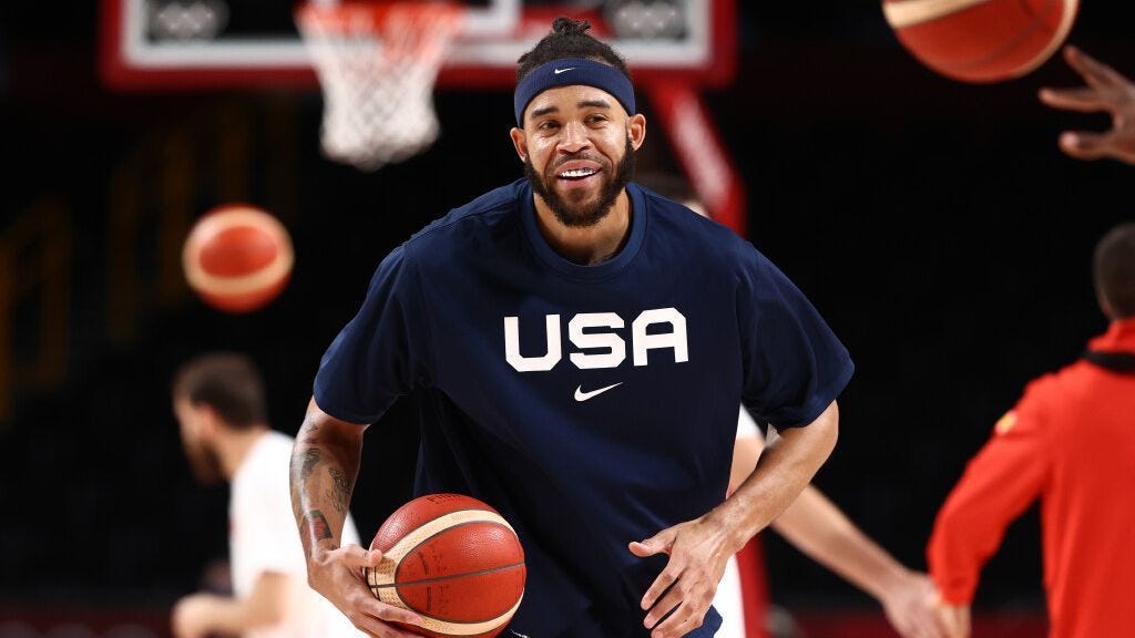 Pamela and JaVale McGee become the first mother-son gold-medal duo in  Olympics history