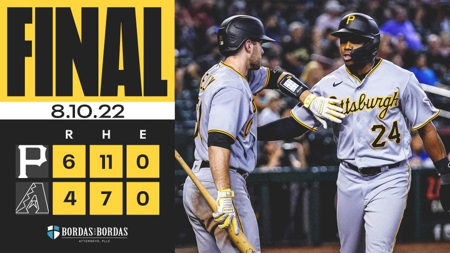 Pirates win graphic