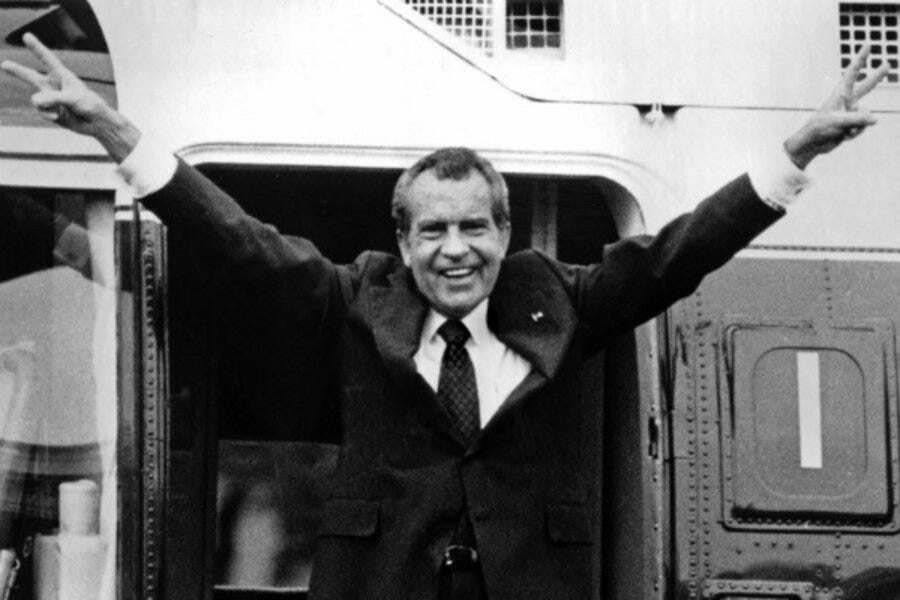 A switch in time: How Nixon might have survived Watergate - CSMonitor.com