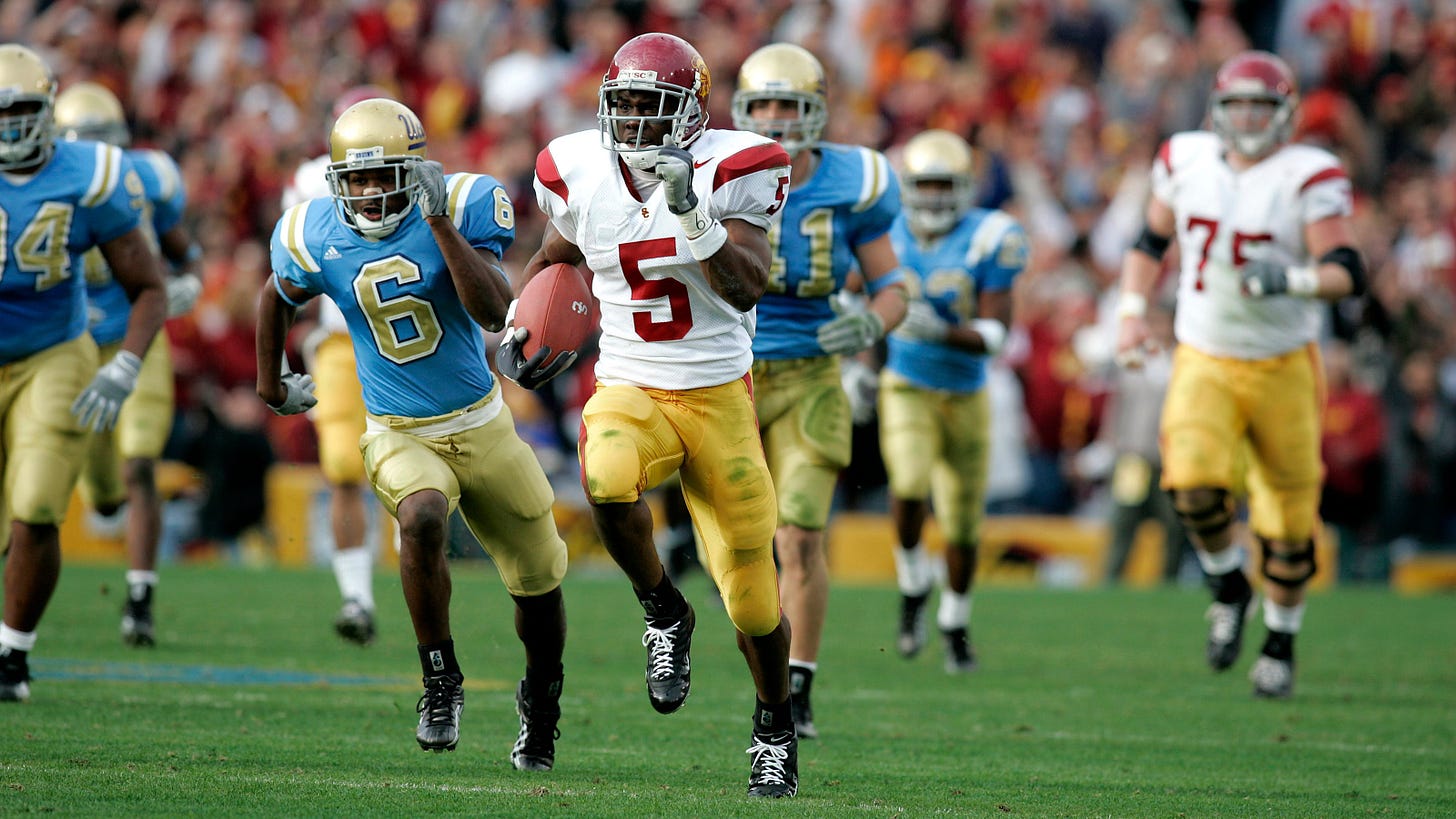College Football: USC's Reggie Bush his Heisman should be returned
