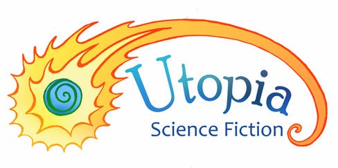 Logo for Utopia Science Fiction magazine