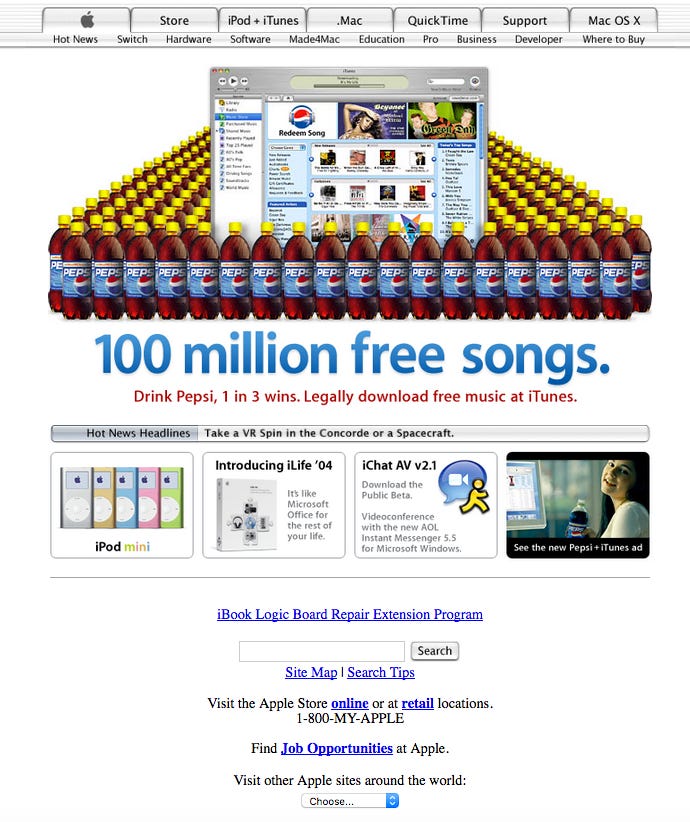 27 Years of Apple.com Website Design History - 39 Images - Version Museum