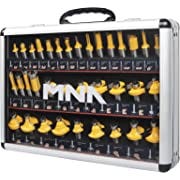 MNA Router Bits 35 Pcs Set, 35 Pieces 1/2 Inch Shank Router Bit Kit. American Router Bit Set Complete Set., Opens in a new tab