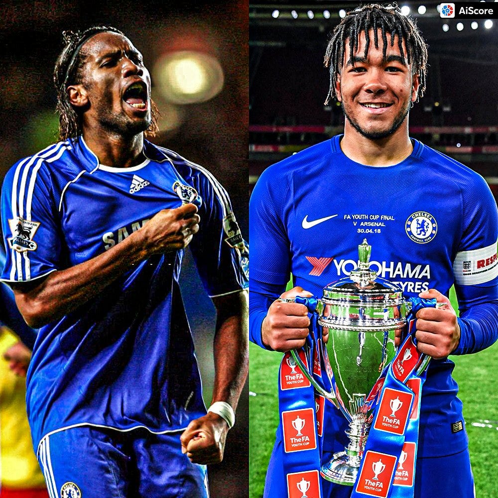 AiScore on Twitter: "Reece James: "My favourite player growing up was Didier  Drogba. He was scoring goals, I was a striker when I was young." 🧐🐐 #CFC  #UCL https://t.co/qTAGWYPY3a" / Twitter