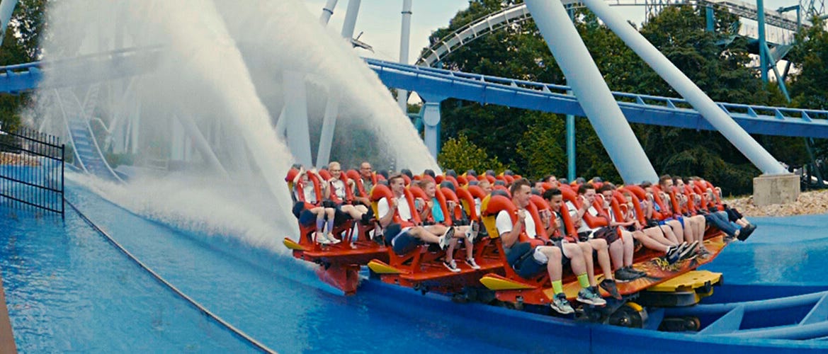 Griffon roller coaster at Busch Gardens