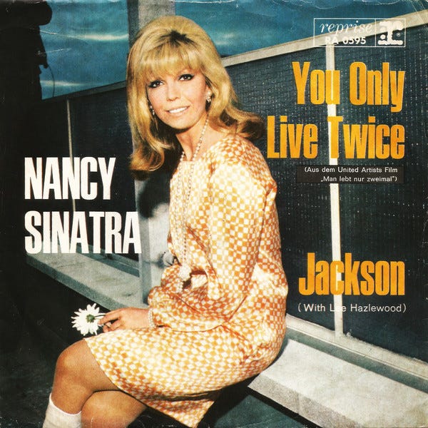 Nancy Sinatra – You Only Live Twice / Jackson (1967, Vinyl) - Discogs