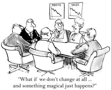 Humor - Cartoon: BA Leading Change in the Organization (With images) | Change management ...