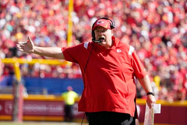 Chiefs HC Andy Reid dealing with illness after loss to Chargers