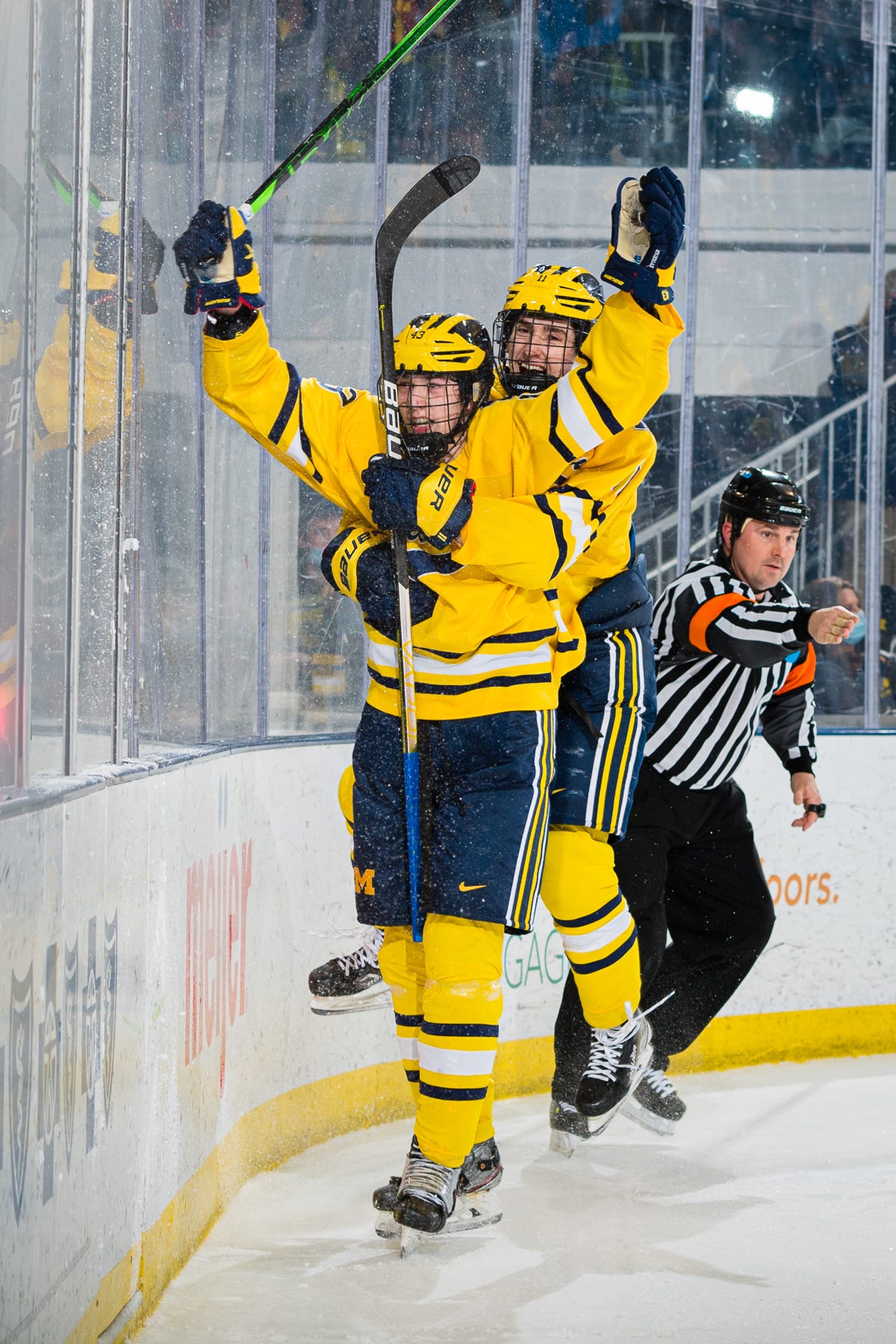 Luke Hughes Michigan Wolverines Hockey Student Athlete