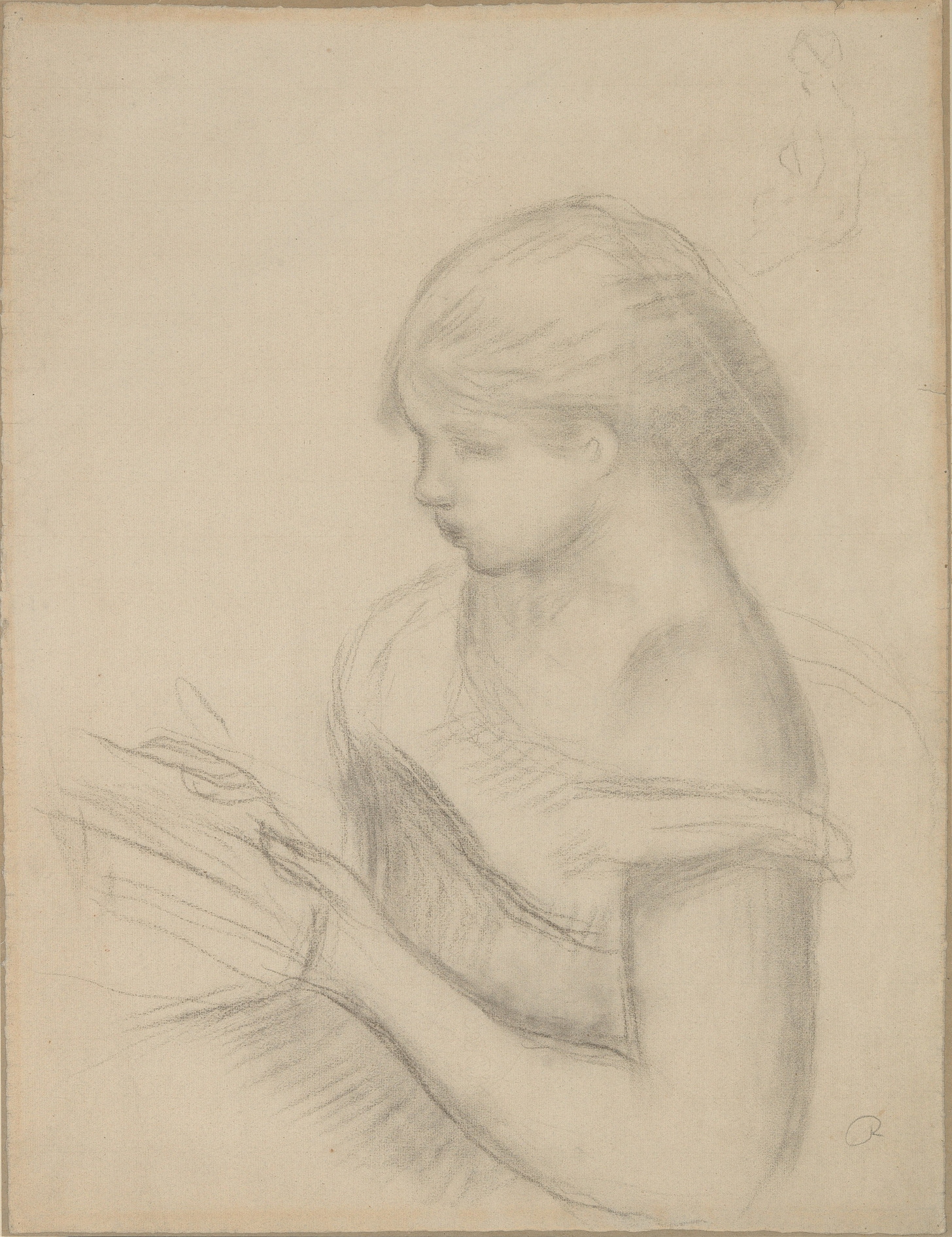 Portrait of Séverine (1885–87) by Pierre-Auguste Renoir