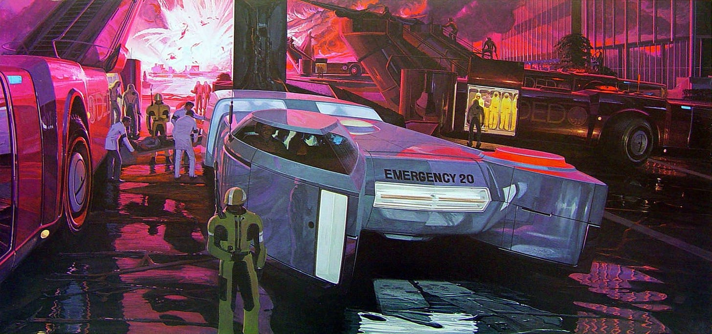 Syd Mead Wallpaper Series 2 | Syd mead, Retro futurism, Blade runner