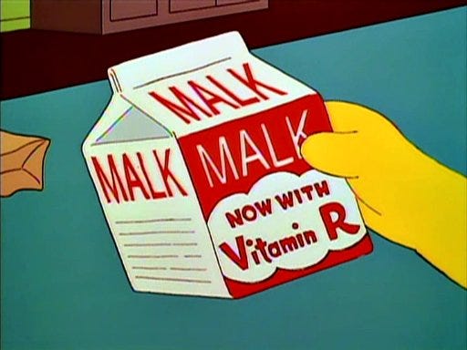 Malk from The Simpsons