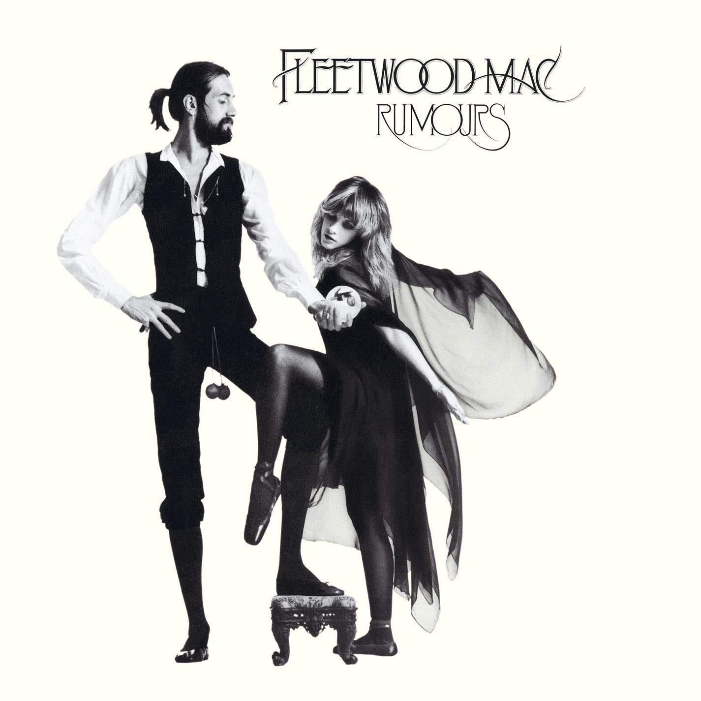 pochette de disque, homme en costume espagnol, gfemme en robe de tulle avec ailes d'ange, Fleetwood Mac, Angleterre