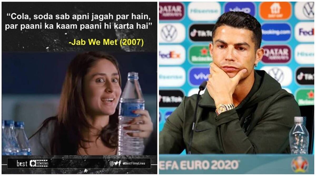 Kareena Kapoor shares &#39;cola soda&#39; meme from Jab We Met post Cristiano Ronaldo&#39;s  Coca-Cola snub | Entertainment News,The Indian Express
