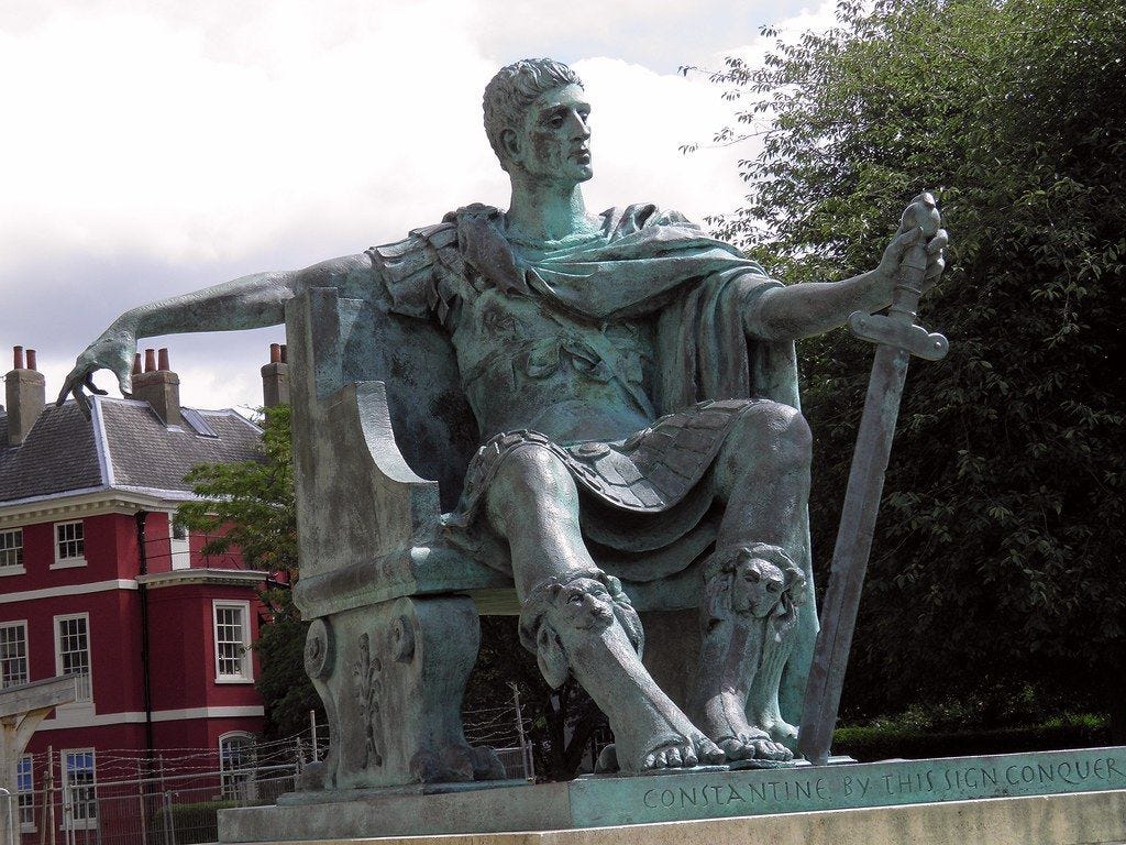 Constantine the Great Statue in York, commissioned in 1998… | Flickr