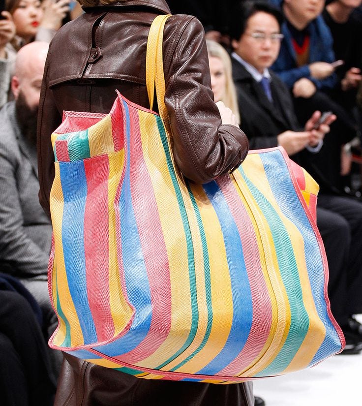 Take a Look at Demna Gvasalia's First Handbags as Creative Director of  Balenciaga - PurseBlog | Fashion, Street style bags, How to wear