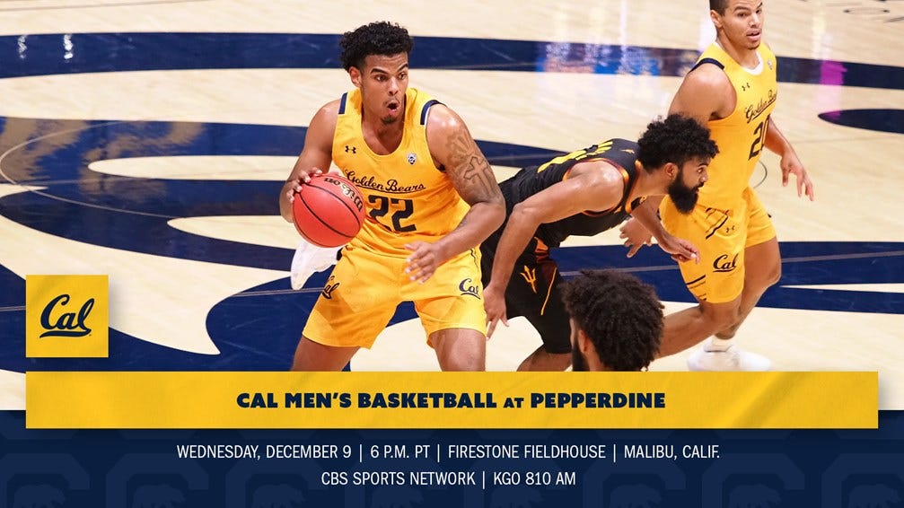 Cal Men's Basketball at Pepperdine - Preview