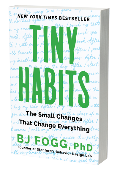 Tiny Habits Book | BJ Fogg