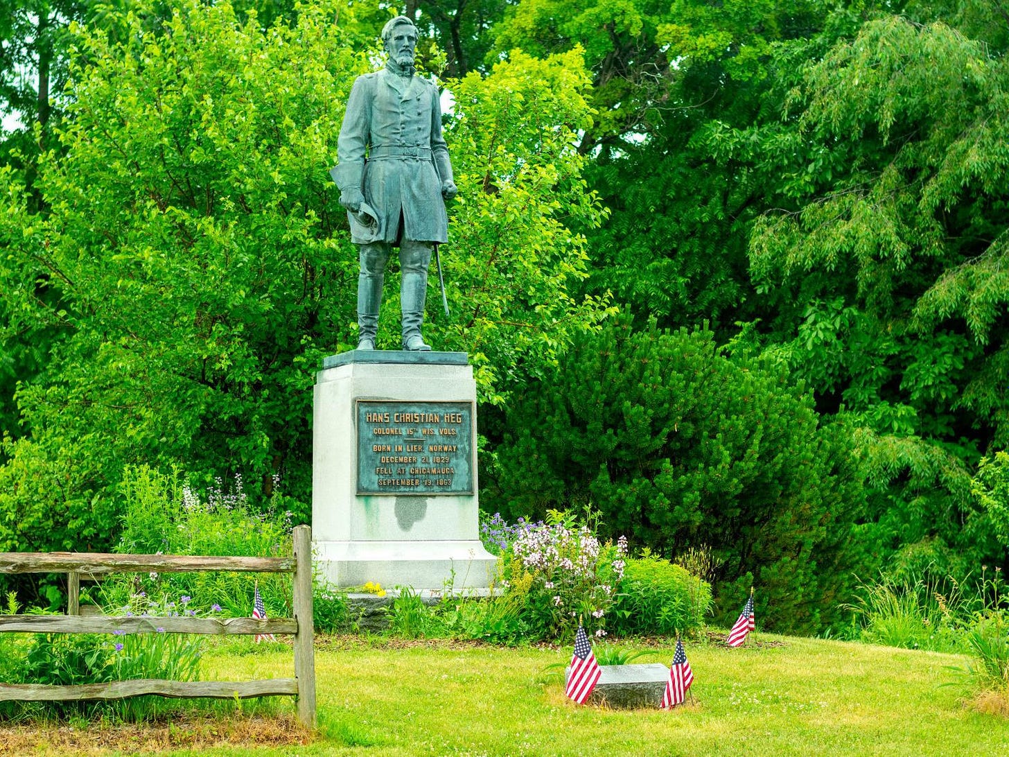 Col. Hans Christian Heg statue torn down in Madison honors a former Racine  resident | Local News | journaltimes.com
