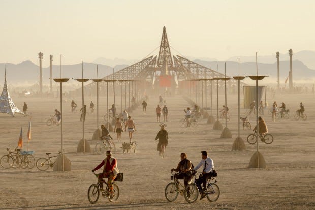 Burning Man: Photos show what it was like as burners returned to the Nevada  desert – Orange County Register