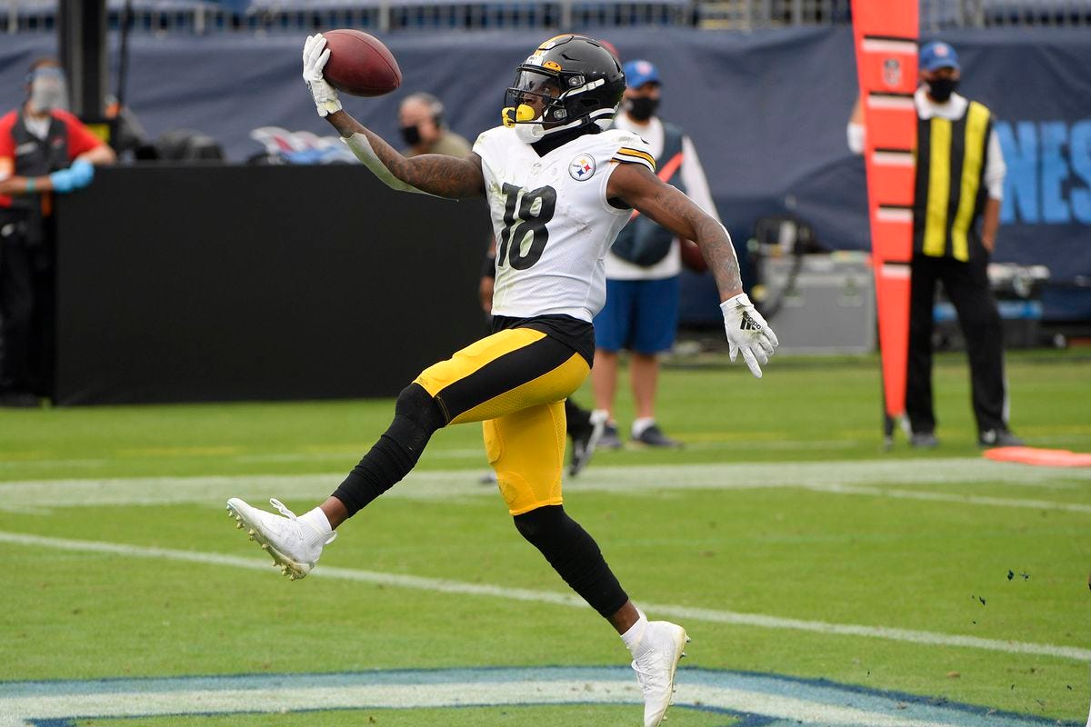 Diontae Johnson injury report: Steelers WR returns to game in third quarter  - DraftKings Nation