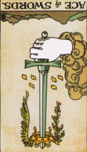 Ace of Swords Reversed Psychic Prediction