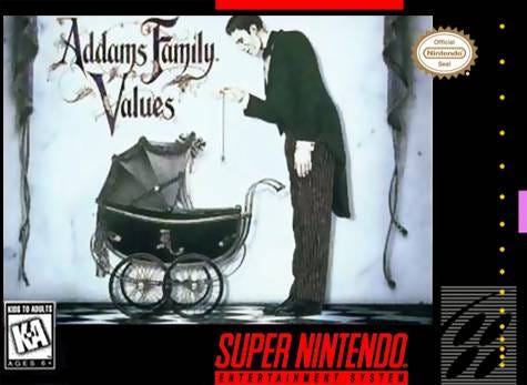 Image result for adams family values snes