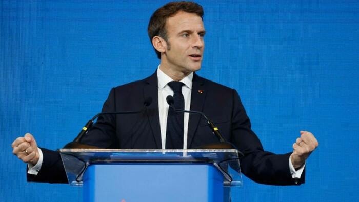 Emmanuel Macron Comes Clean: "We Need A Single Global Order"