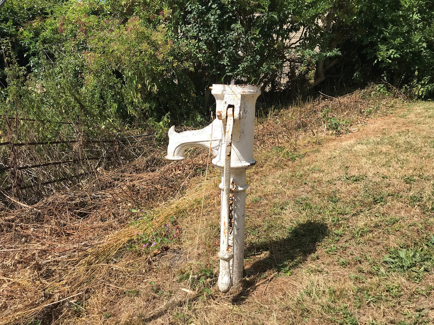 Village pump, Lower Street, Rode, Somerset