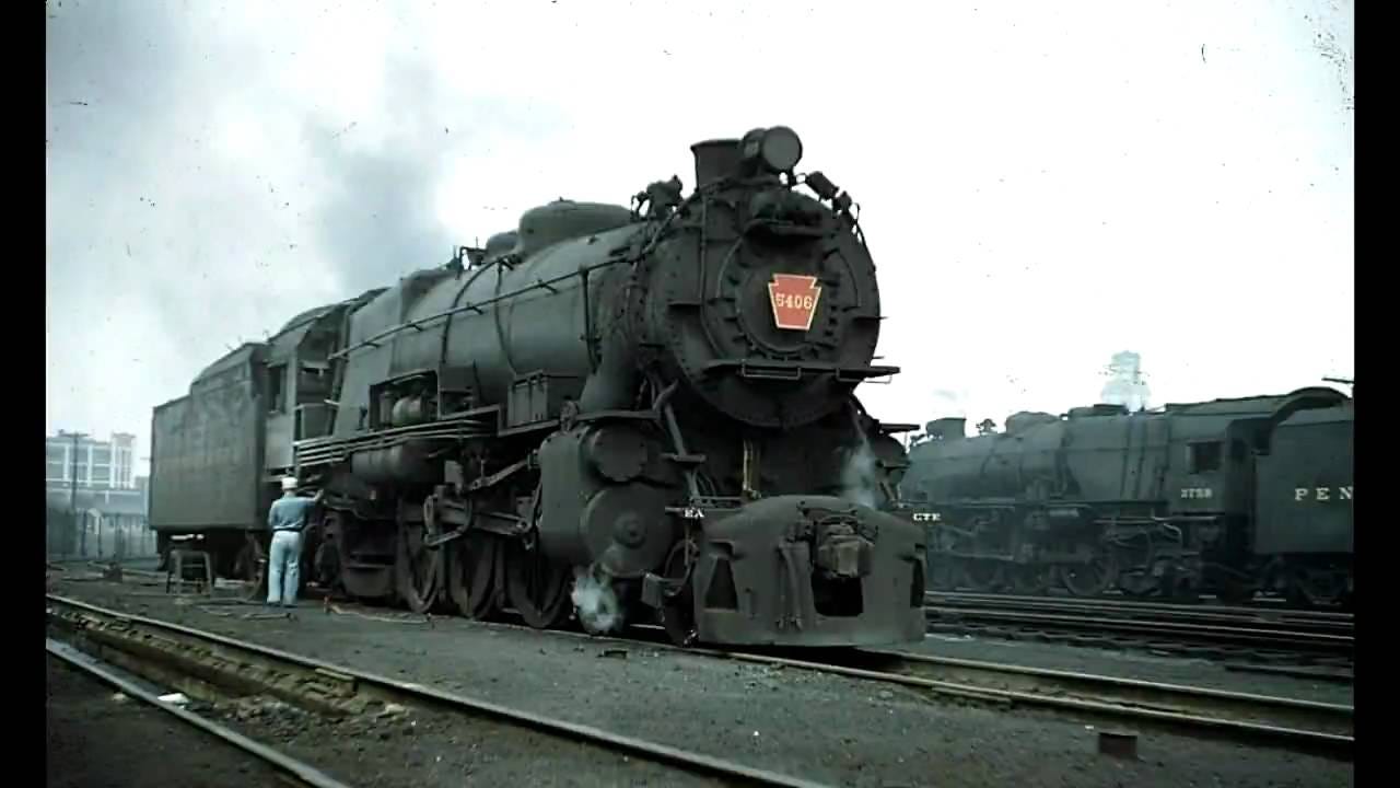 PRR Steam Audio Recording: K4s #5406 leaving Spring Lake, NJ (1956) -  YouTube