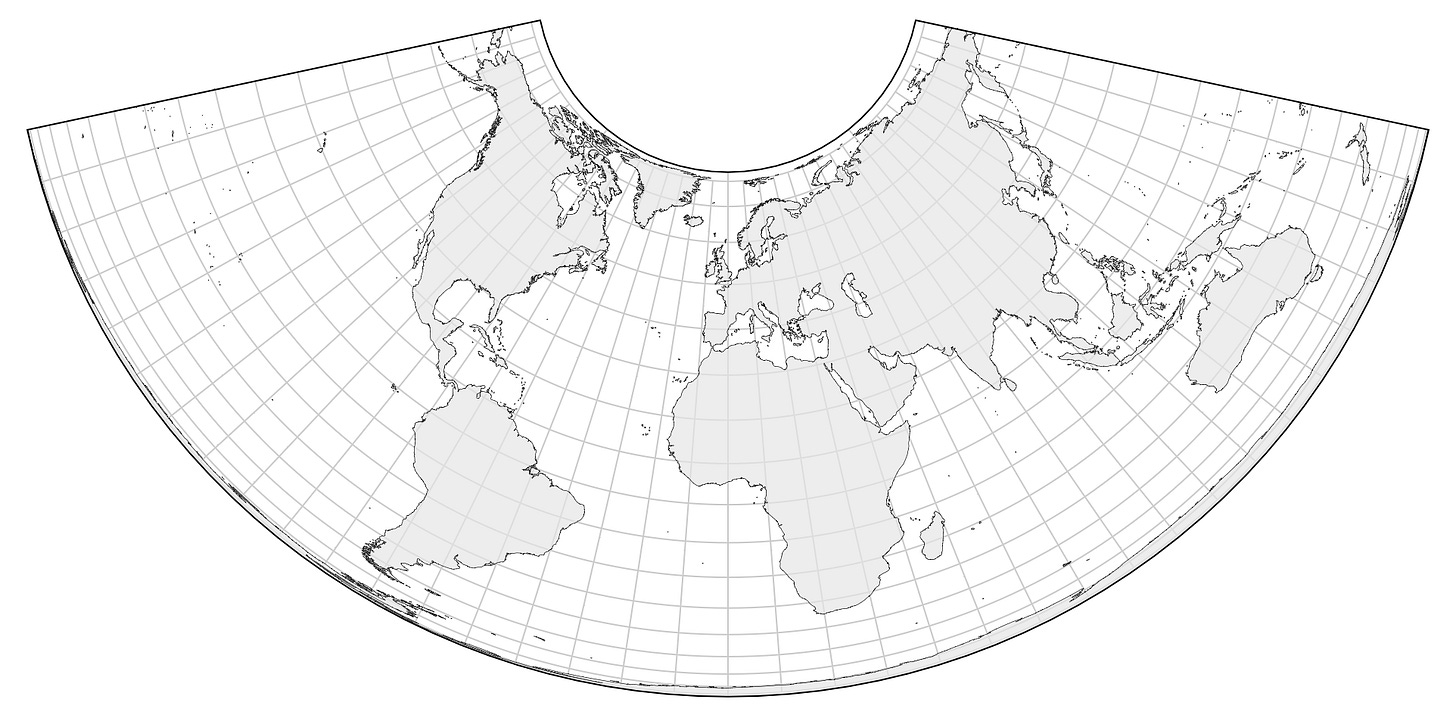 Map Projection Playground: Conic Equal Area