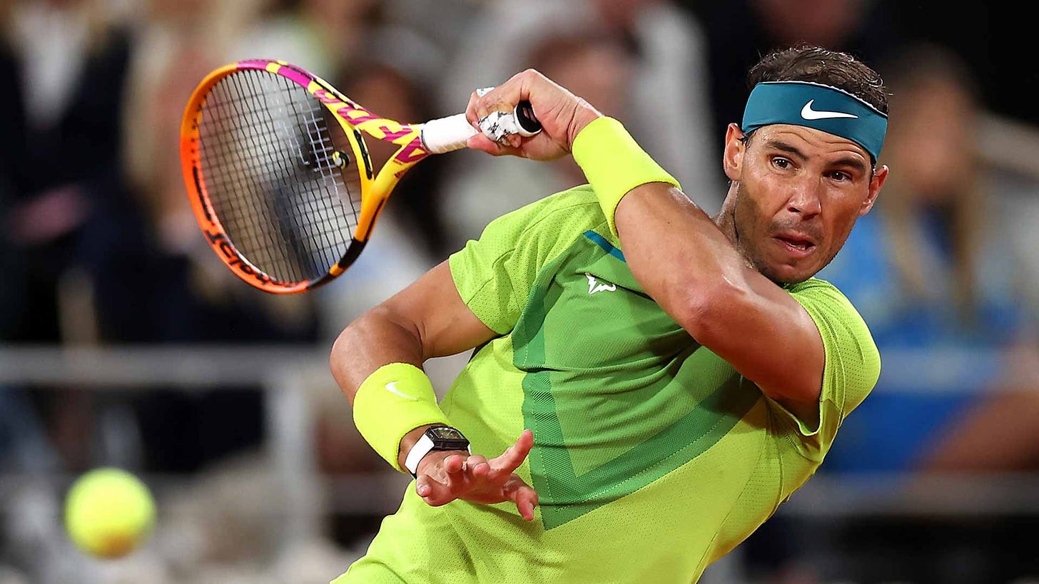 Nadal Earns 300th Grand Slam Match Win | ATP Tour | Tennis