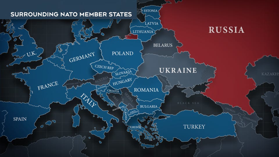 Ukraine and NATO members (CTV News)