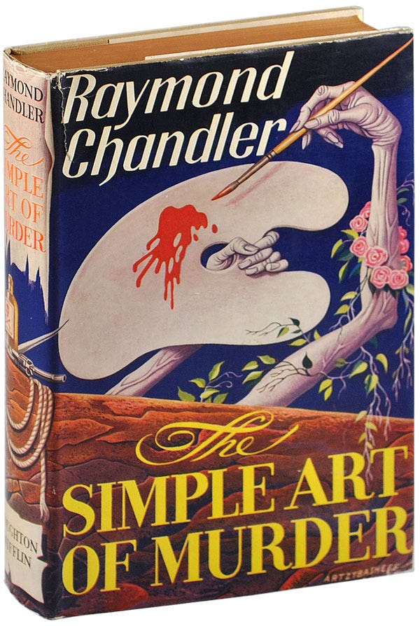 THE SIMPLE ART OF MURDER | Raymond Chandler | First Edition
