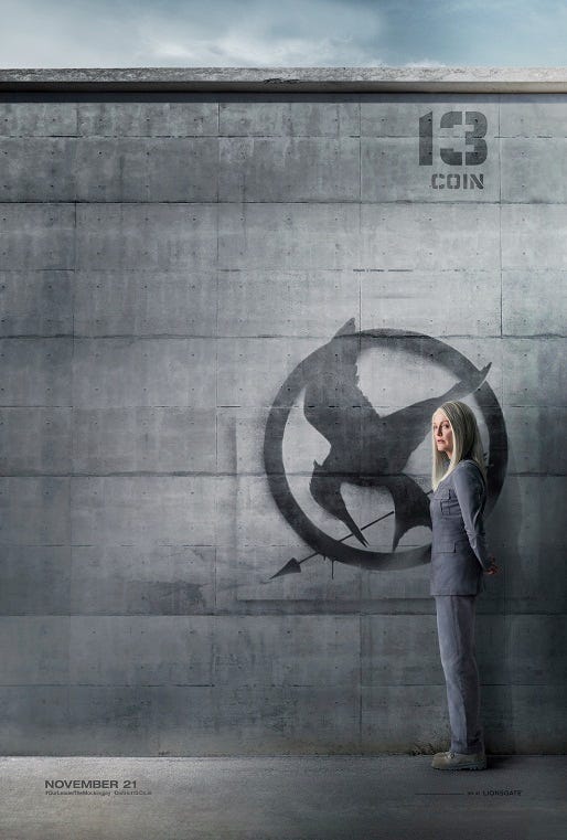 Character poster Coin Hunger Games Mockingjay