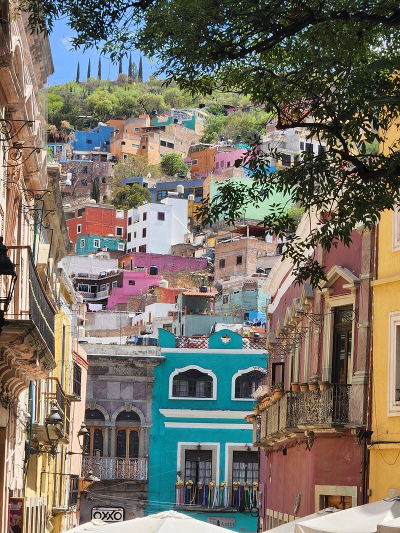 Guanajuato cliffside homes