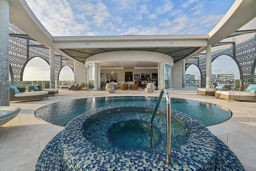 Bahamas penthouse.