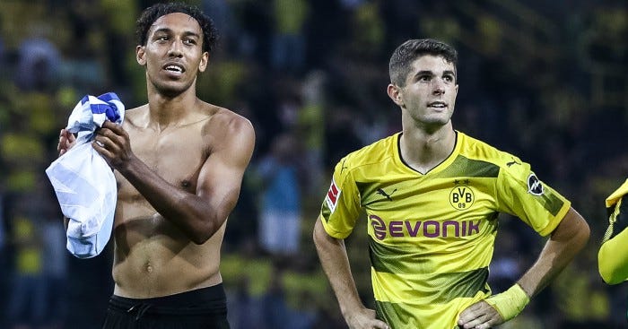 Pulisic reveals guidance from 'great guy' Aubameyang - Football365