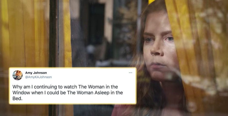 The 31 best memes about wild Netflix movie The Woman in the Window
