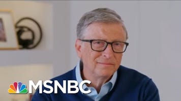 Video web content titled: Bill Gates Warns The "Next Pandemic" Is Coming After Covid-19 - And How To Stop It | MSNBC