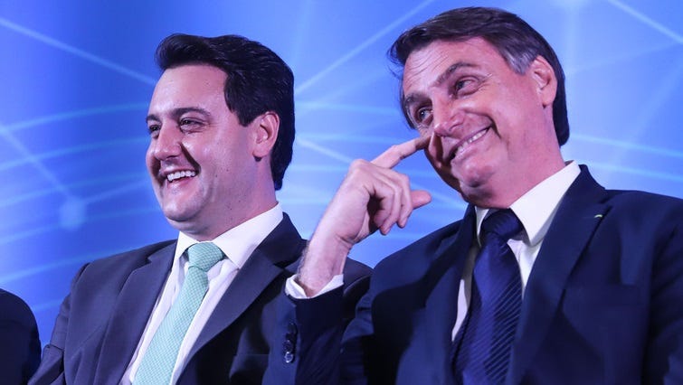 Ratinho se encontra com Bolsonaro para negociar empréstimo bilionário |  Paraná Portal