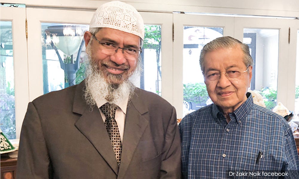 Dr M on Zakir Naik: We don't just throw problems out