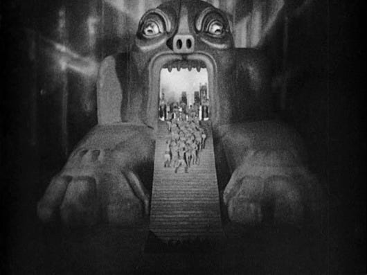 The Moloch Machine from Metropolis