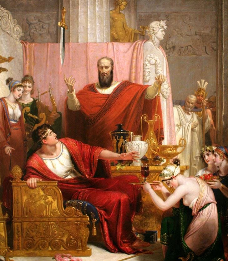 Image of the Sword of Damocles