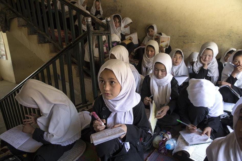 Girls&#39; Access to Education in Afghanistan | HRW