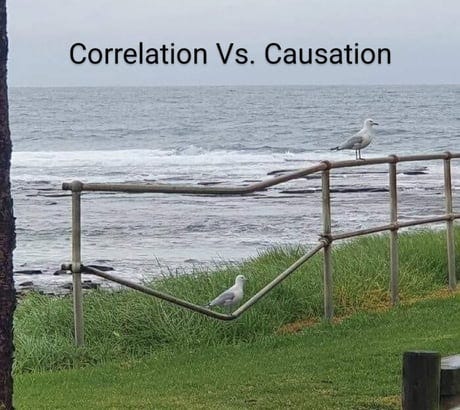 Correlation Vs. Causation - 9GAG