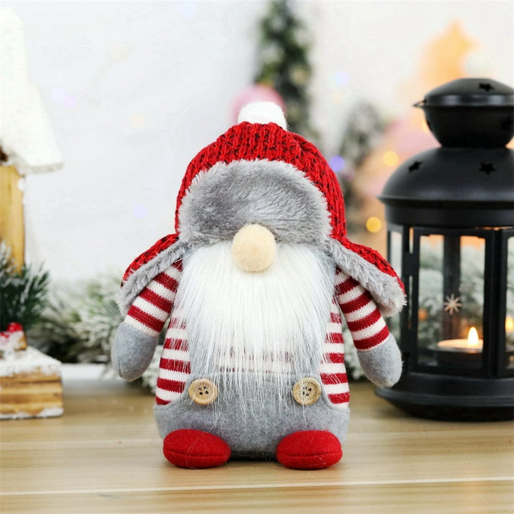 Christmas Santa Gnome Plush Doll Swedish Gnomes Tomte Ornaments ...